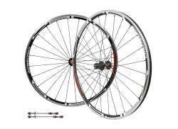 Ambrosio Varo Wheel Set 28 SH 11S - Black/Silver