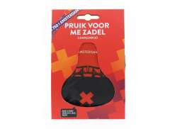 Amsterdam 750 Pruik Voor Me Zadel Saddle Cover - Black