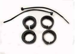 Ananda Montage Rubber L/R tbv. ION CU6 - Zwart