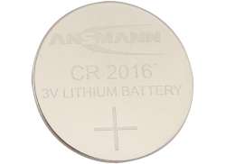 Ansmann CR2016 Knappcell Batteri - Silver