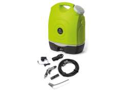 Aqua2go Mobil Aparat De Presiune Pentru Curățare 3/9 Bară/Baton 12&amp;220 V Verde/Gri