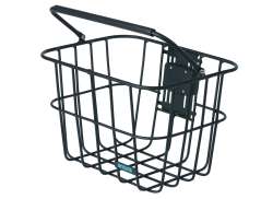 Around Ac Coș De Bicicletă Detașabil Incl. KlickFix Adaptor - Negru