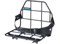 Around Bagagebærer Bagtil 25x30x25cm Alu - Sort