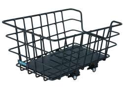 Around College Cesta Para Bicicleta Desmontable Portaequipaje - Negro