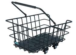 Around College Cesta Para Bicicleta Desmontable Portaequipaje - Negro