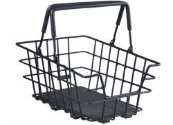 Around UNIfit Fietsmand Achterop Aluminium - Zwart