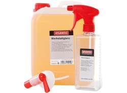 Atlantic メンテナンス セット Werkstattglanz 5L とともに スプレー ボトル