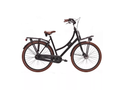 Avalon Cargo Bicicletă De Damă 28&quot; 57cm 7V Rollerbrakes - Negru Matt