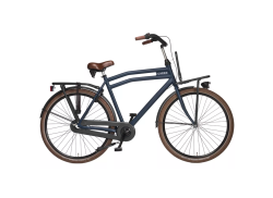 Avalon Cargo Herenfiets 28\" 53cm 3V Remnaaf - Mat Blauw