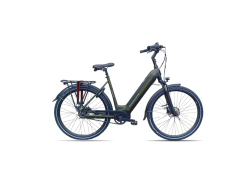 Avalon E-Pro Premium E-Bike Donne 28&quot; 49cm 8V - Verde Muschio/Nero