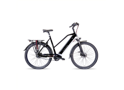 Avalon E-Pro Sport E-Bike Dame 28&quot; 49cm 8S - Svart/S&oslash;lv