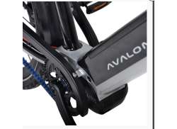 Avalon E-Pro Sport E-Bike Women 28 58cm 8S - Black/Silver