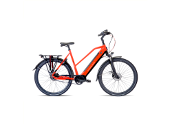 Avalon E-Pro Sport E-自行车 女士 28&quot; 58cm 8速 - 红色