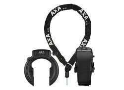 Axa Atlas Imenso L Frame Lock 75mm Incl. Plug-In Chain 130cm