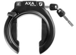 Axa Block XXL Stell&aring;s + Batteri L&aring;s - Sort