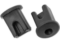 Axa Cable Clamp for Cable to Ground / Dynamo - Black