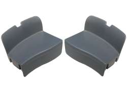 Axa Capuchons De Protection Pour. Defender Antivols De Cadre - Argent