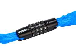 Axa Combination Lock Rigid RCC Ø3.5mm 120cm - Blue