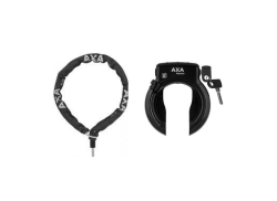 Axa Defender Antifurd Cadru/Lanț Cu Fișă De Contact 100cm - Negru