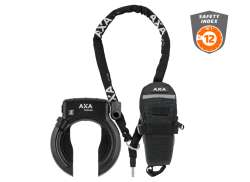 Axa Defender Antivols De Cadre Set Incl. Chaîne Antivol Plug-In 140cm Ø5.5mm