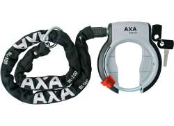 Axa Defender Фиксатор Рамы + Штепсельная Цепь 100cm x &Oslash;5.5mm