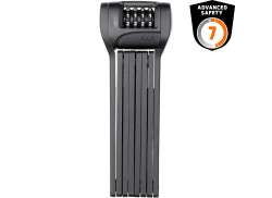 Axa Dobrar Lite Code Bloqueio Dobrável 100cm Ø5mm - Preto