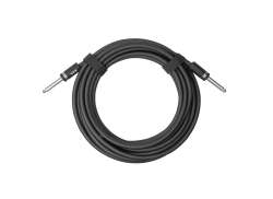 AXA Double Pin ULC Przewód Z Wtyczka 1000cm 10mm - Czarny
