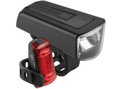 Axa DWN 70 Beleuchtungssatz USB 70 Lux - Schwarz