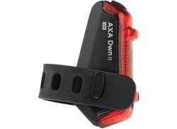 Axa DWN Bakljus LED USB 10 Lux - Röd
