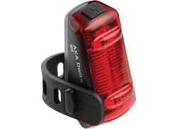 Axa DWN Хвостовой Фонарь Светодиод USB 10 Люкс - Красный