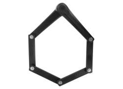 Axa Fold 85 Folding Lock 85cm - Black