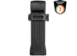 Axa Fold Ligero Sistema De Bloqueo Plegable 100cm Ø5mm - Negro