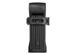 Axa Fold Lite 80 Faltschloss Duo Pack 800mm - Schwarz