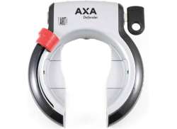 Axa Frame Lock Defender With Mudguard Attachment Silver/Blac