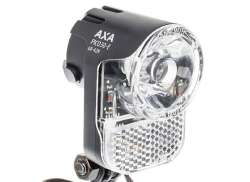 Axa Frontlys Pico 30 LED E-Bike På/Ut Navdynamo - Svart