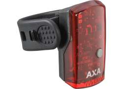 Axa Greenline Bakljus LED Batteri USB - R&ouml;d