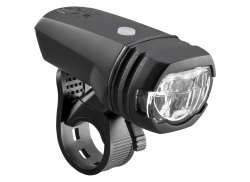 Axa グリーンライン ヘッドライト LED 50 リュクス USB - ブラック