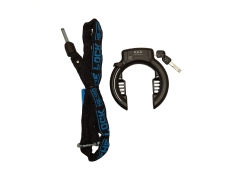 Axa Imenso Sistema De Bloqueo Para Cuadro/Cadena Enchufable 120cm - Negro