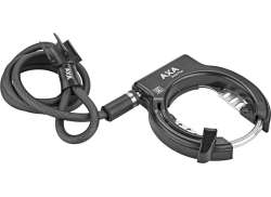 Axa 자물쇠 세트 솔리드 플러스 / Newton 플러그인 케이블 Ø10mmx150cm