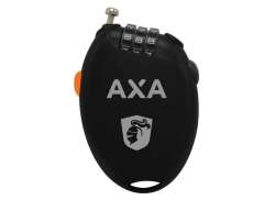 Axa 卷包 Retractable 密码锁 75 厘米 - 黑色