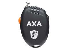 Axa 卷包 Retractable 密码锁 75 厘米 - 黑色