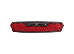 Axa Juno Luce Posteriore LED Batterie 50mm - Rosso