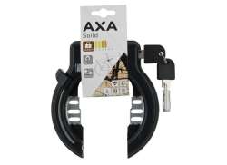 Axa 框架锁 固体 上螺栓 装配 - 黑色