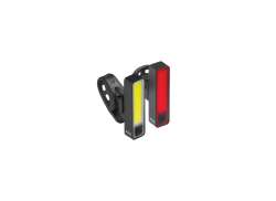 Axa Niteline Slim Beleuchtungssatz USB-C - Schwarz