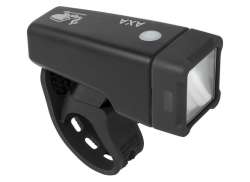 Axa Niteline T4-R Sada Světel LED USB Dob&iacute;jec&iacute; - Čern&aacute;