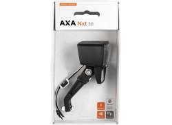 Axa NXT 30 Frontlys LED 30 Lux Navdynamo - Svart