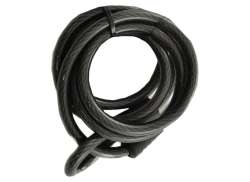 Axa Plug-In Cable RLD PI &#216;12mm 180cm &#216;10mm Pin - Black