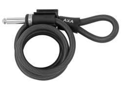 Axa プラグイン ケーブル ニュートン Ø10mm 180cm - ブラック