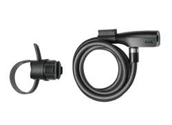 AXA Resolute Antifurt 150cm 10mm Incl. Suport - Negru