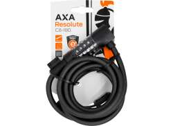 Axa Resolute Antivols &Agrave; Code &Oslash;8mm 180cm - Noir